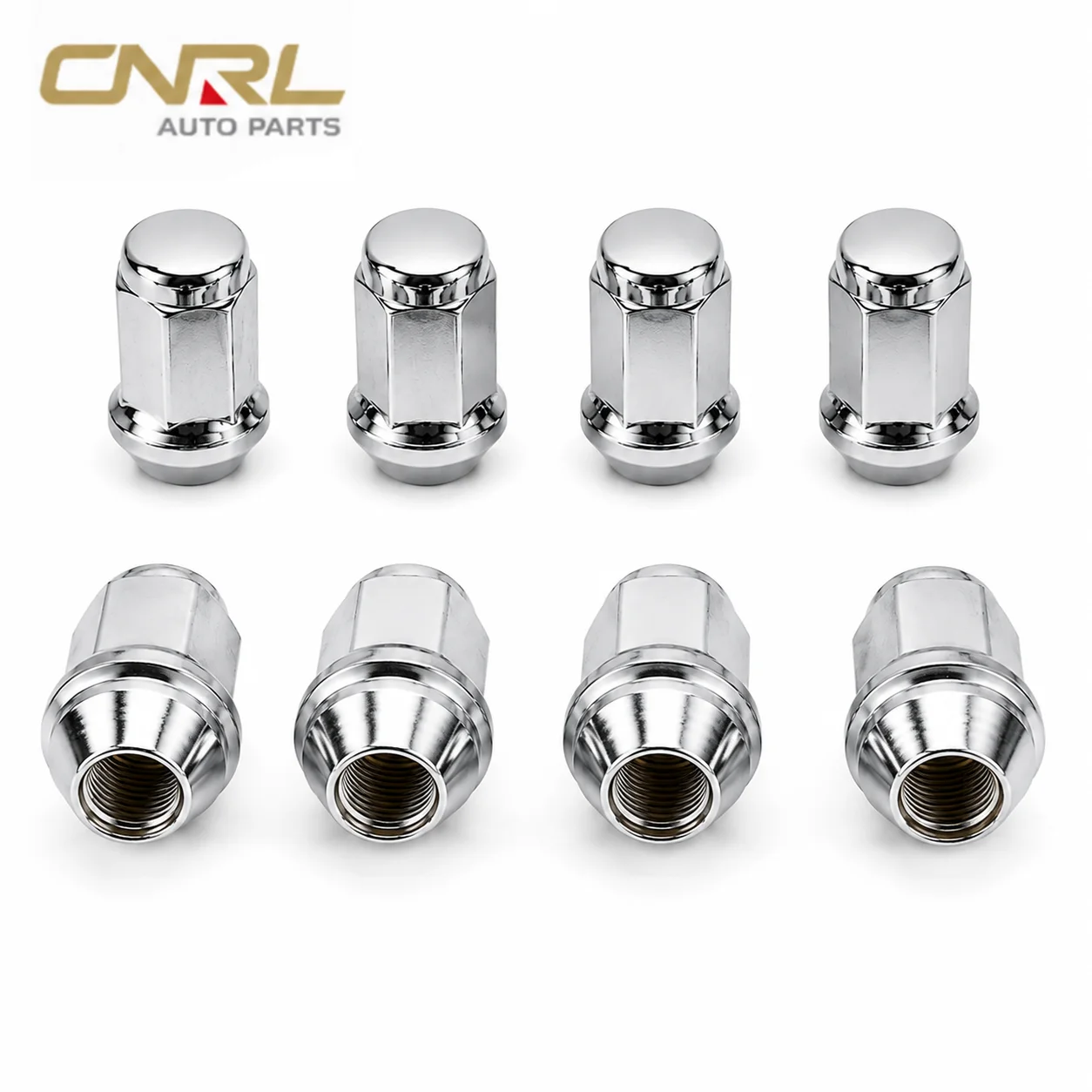 RuiLi Car Wheel Nuts 6509422AA M14x1.5 Wheel Lug Nuts Chrome