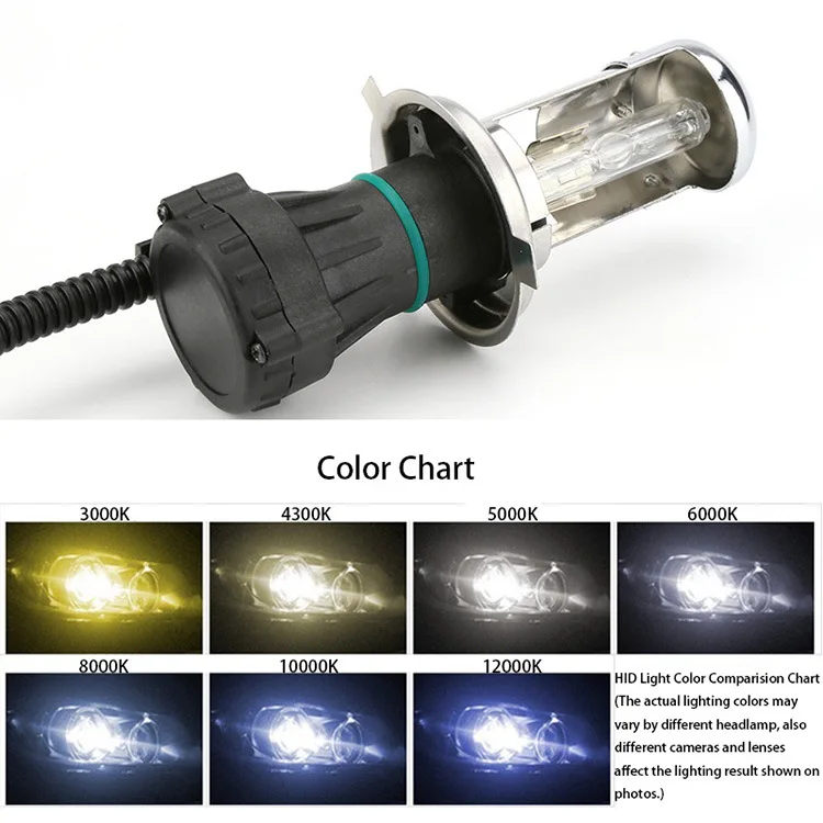 Xentec 35W HID Xenon Kit – Universal Fit For Chevy, All Bulb Sizes, 60000 LM, IP68, Choose Your Color Temp