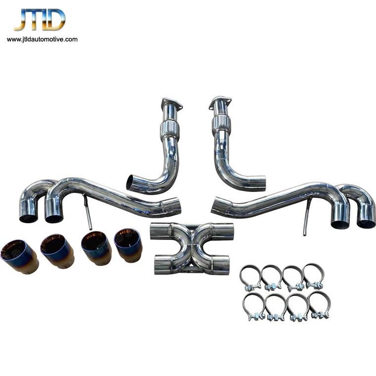 Jtld Performance Exhaust Straight Pipe Catback For Chevrolet Corvette C8 Exhaust System Catback