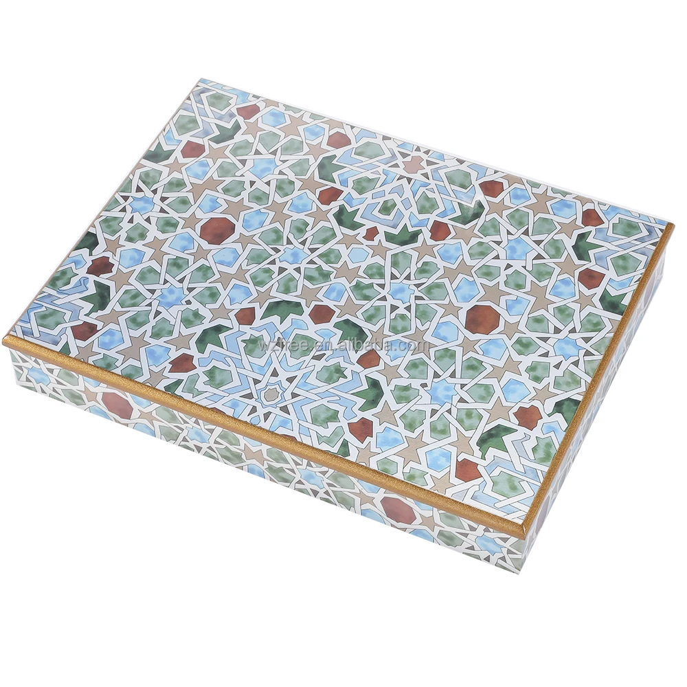 High Quality MDF Gift Boxes for Dates Nuts Chocolate Candies Storage and Craft Use Wooden Packaging Box