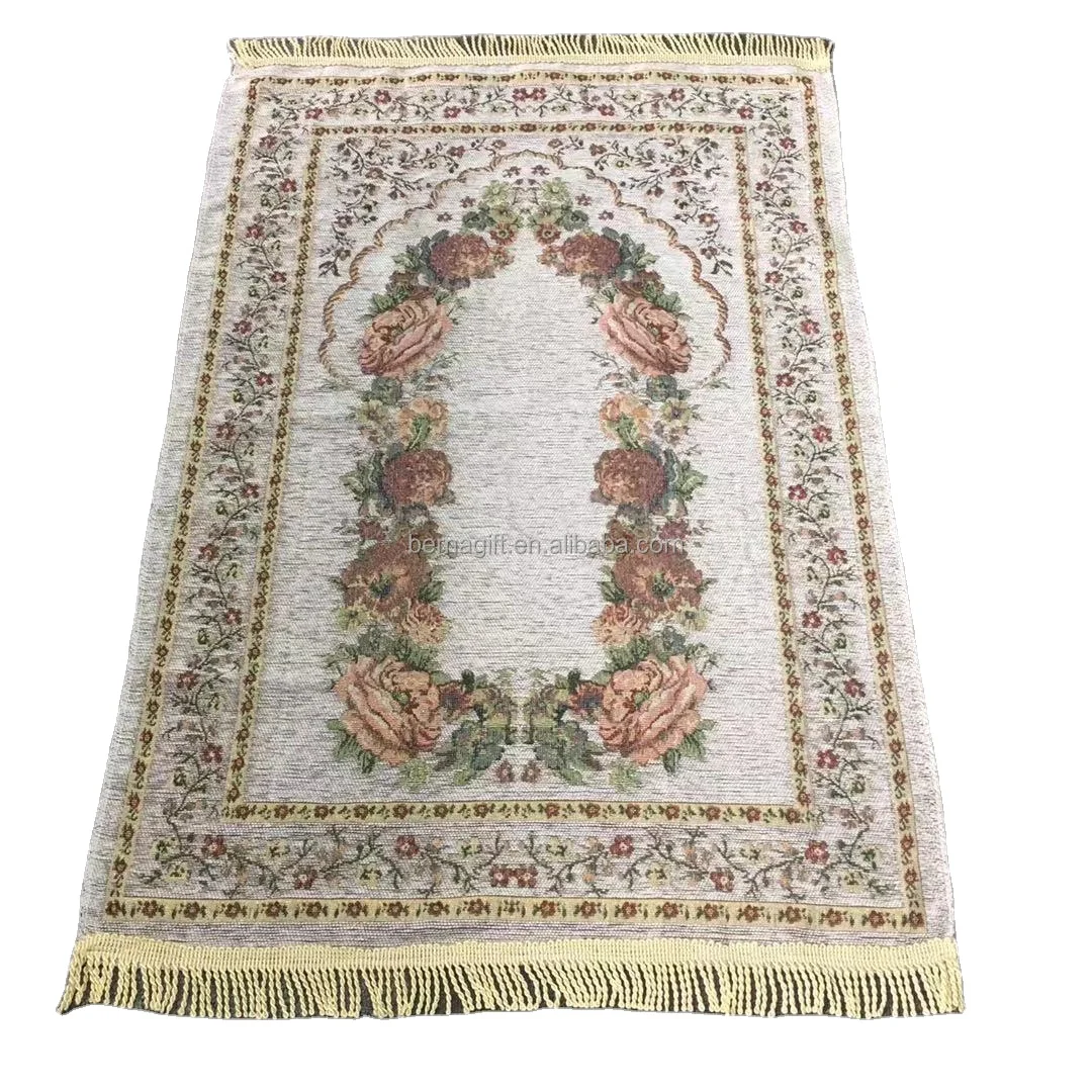 Muslim Portable Prayer Rug Outdoor And Travel Islamic Sejadah For Arab ...