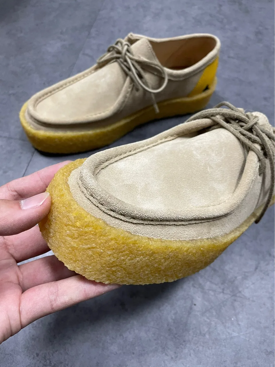 Factory direct sales new design spring autumn and summer low-top casual men's shoes raw sole first layer cowhide upper
