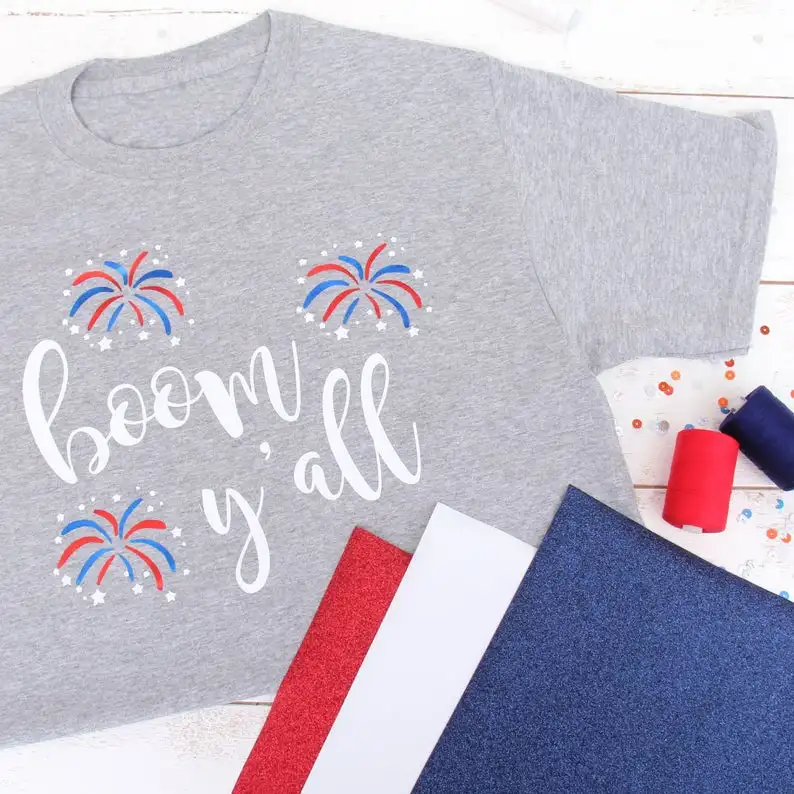 glitter vinyls T shirts