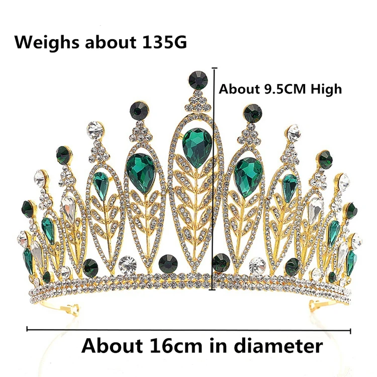 Wholesale Handmade Fancy Wedding Hair Accessories Shiny Leaves Inlaid