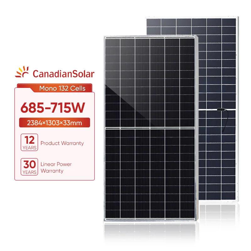 Canadian Solar Panels - High Efficiency Double-glass