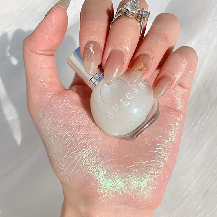 Бесплатная доставка/Прямая поставка, жидкий Алмазный хайлайтер, жидкий Хайлайтер для лица, шелкография, блеск, яркое Контурирование тела