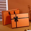 Orange bow box gift bag-35525555cm