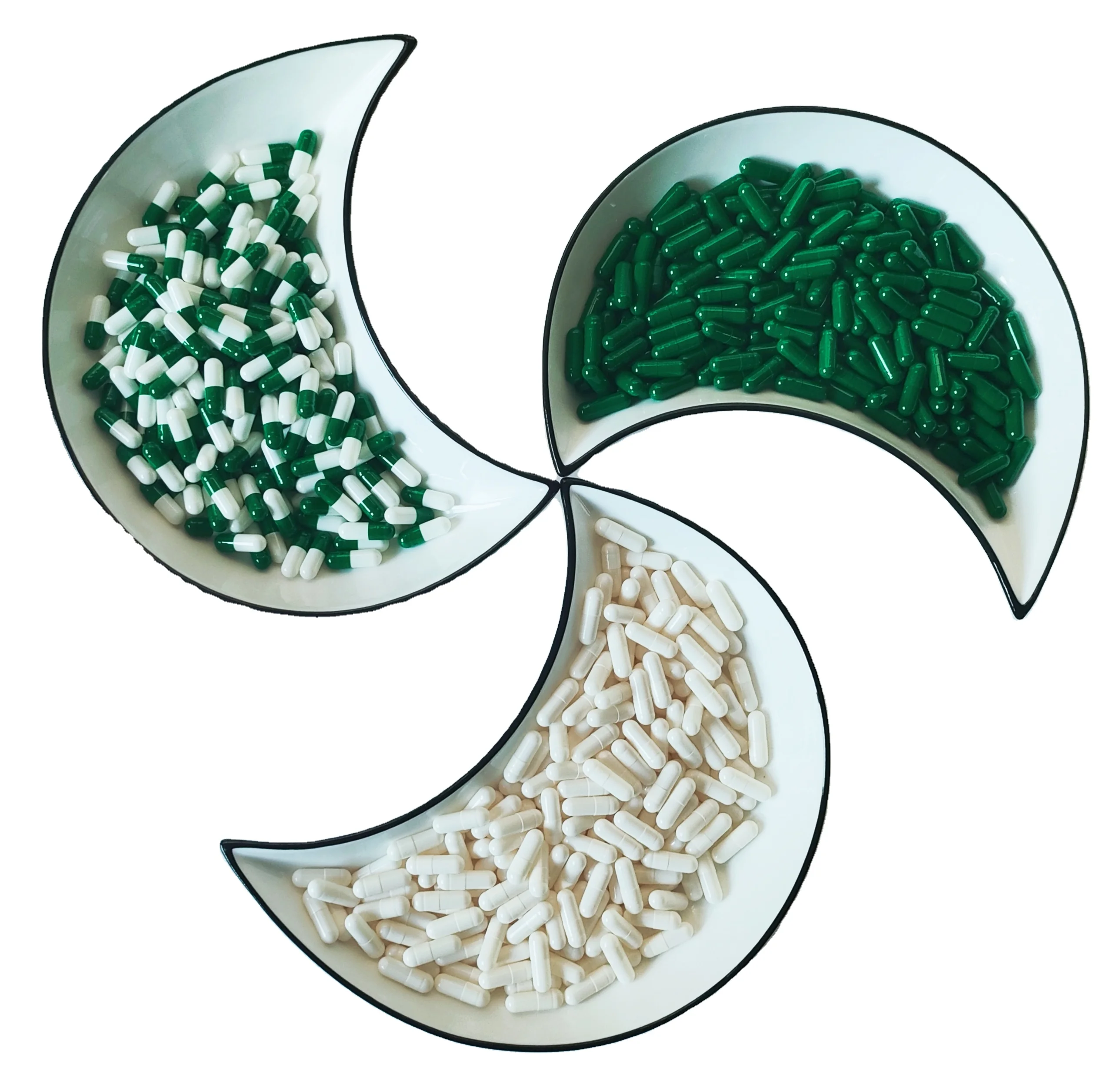 Лучшая цена Размер 0 пустые капсулы всех размеров фармацевтические желатиновые