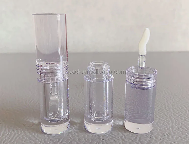 Lz Pack 2023 New Mini Cute Lip Gloss Container Cluxury Lip Oil