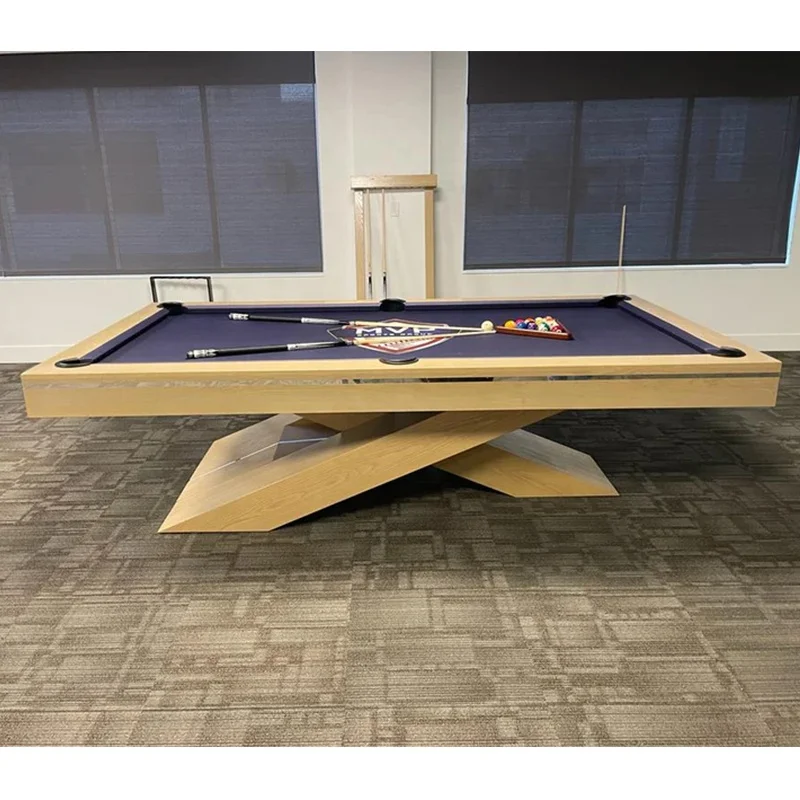 High Quality Billiards Designs Slate Bed Pool Billiard Table for Sale Factory Custom Modern 7ft 8ft 9ft Luxury Billiard Table