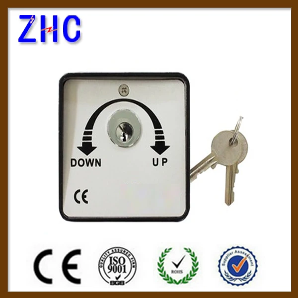 High Security Aluminum Casting Rolling Shutter Door Safety Lock Key Switch