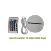 White base with remote control