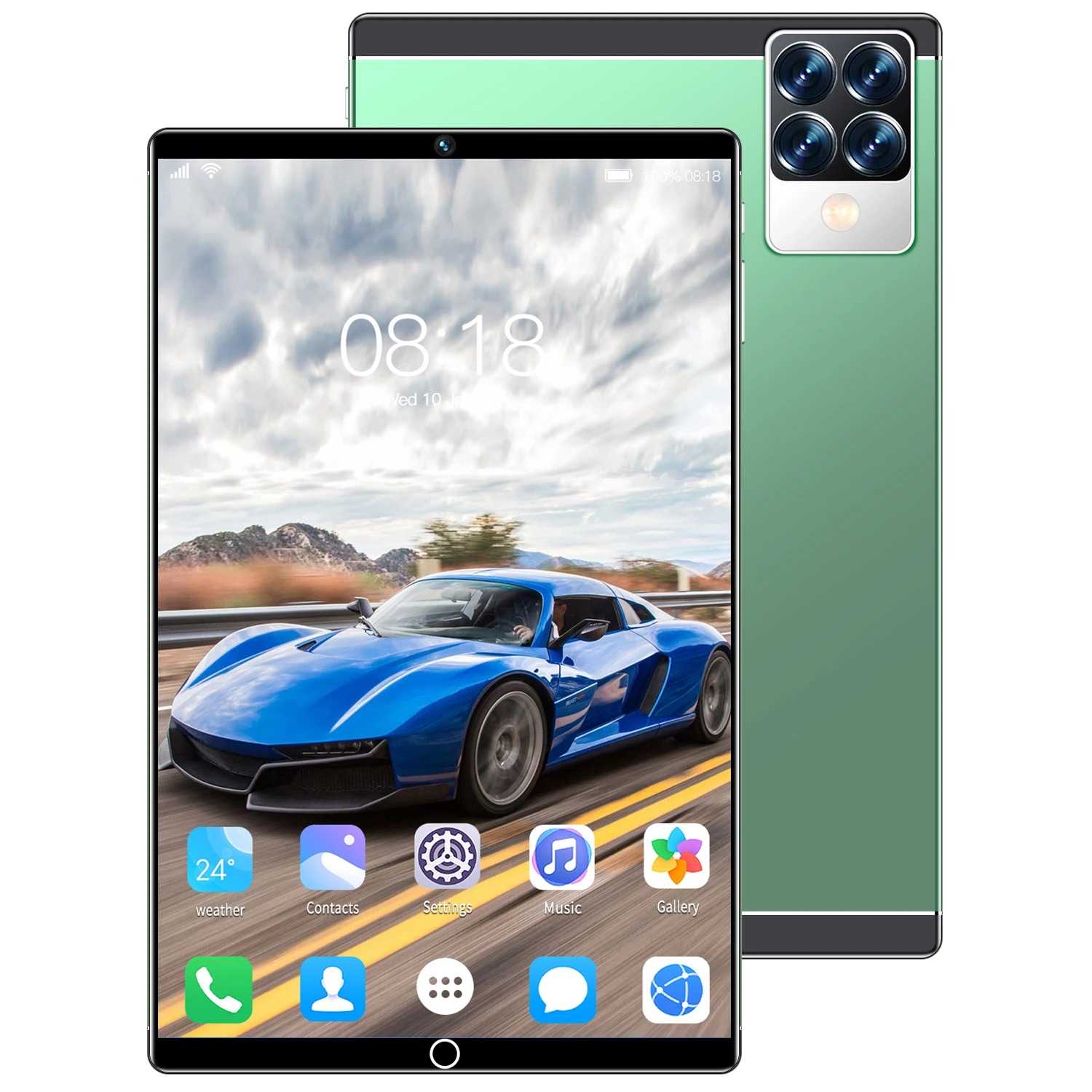 DAM Tablet Rugerizada WinPad W86 4G. SO Windows 10 home. Pantalla 8''  1280x800px. Intel®HD. 4GB RAM + 64GB. IP67, reforzada. GPS. 22,8x1,6x14,5  Cm. Color: Negro