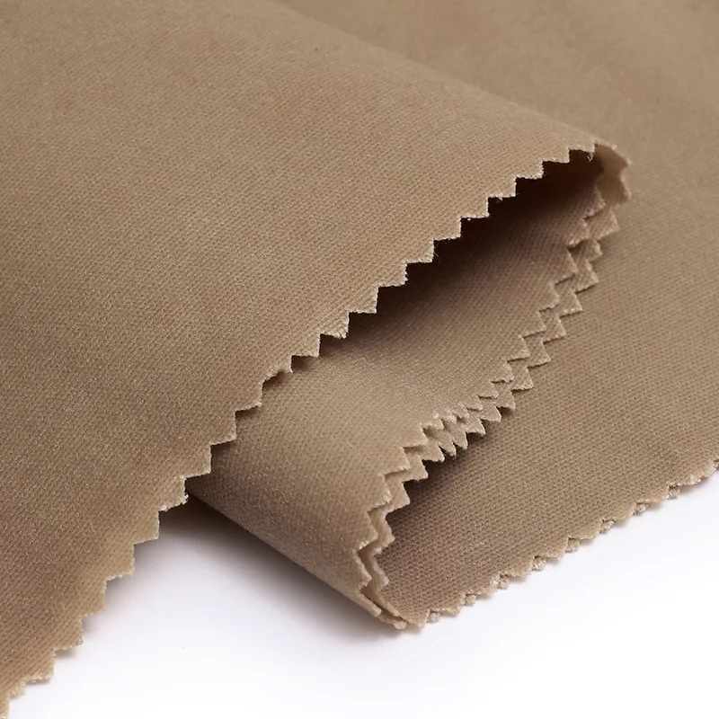 Fabric Woven Plain Dyed Carded Custom Cotton Water Repellent Waxed