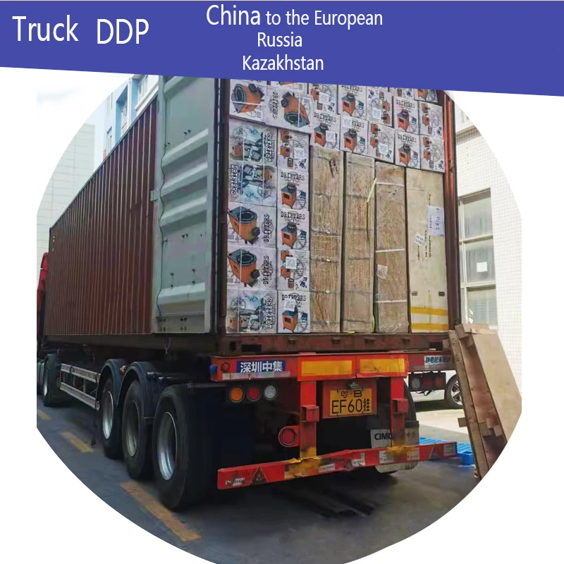 Cheap Truck door to door Railway Transportation Service from China Shenzhen to Spain, Bulgaria