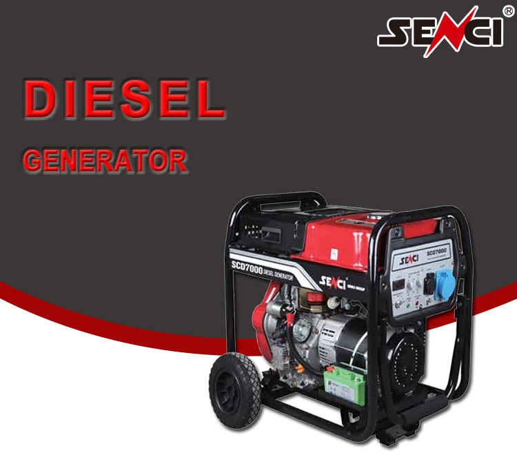 Diesel 5KW 3-Phase Generators  manufacture