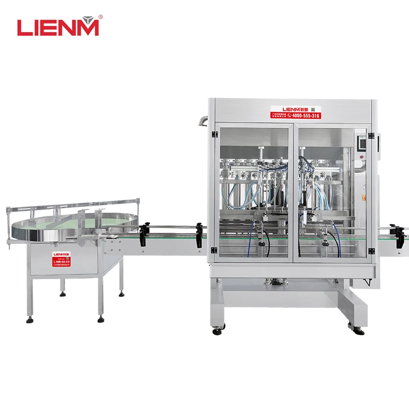 Guangzhou Factory Automatic Straight Line Filling Machine  Aseptic Filling Production Line