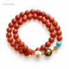 Red Turquoise White Gold
