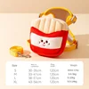 French fries traction rope
