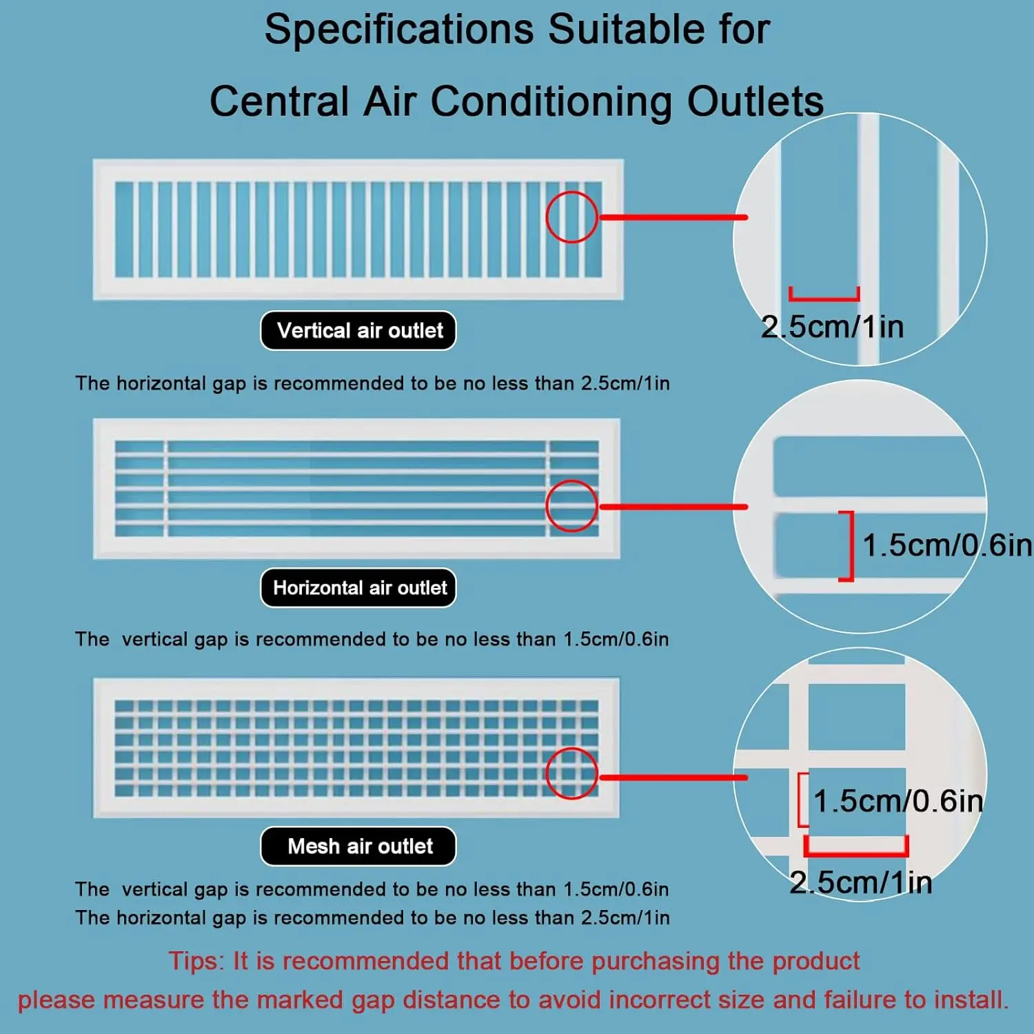 Filteilect 8-For Leaf Verstelbare Airconditioner Winddeflector