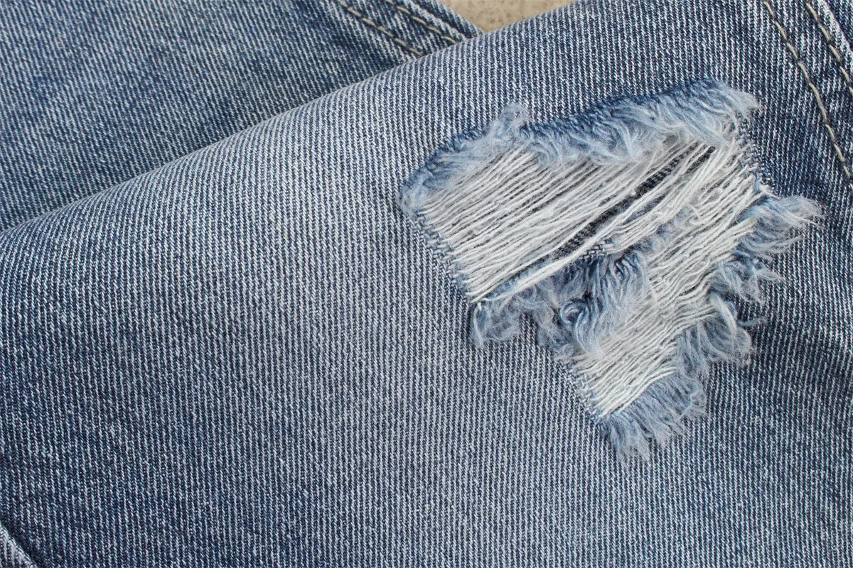 Eco-Friendly Shrink-Resistant Medium Weight 100% Cotton Denim Fabric for Jeans and Apparel