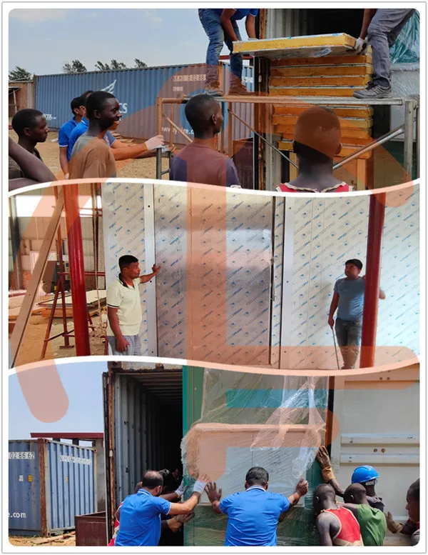 Refrigerator insulation polyurethane foam board polyurethane sandwich panel refrigerator storage