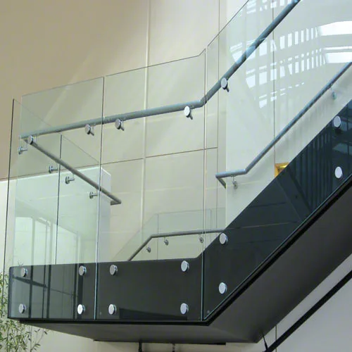 304 316 frameless balcony stainless steel standoff glass railings patch fitting glass balustrade