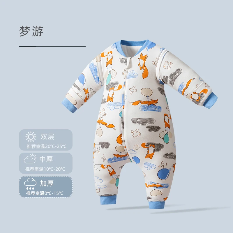 Комфортные теплые Регулируемые мягкие 4 тог 100% из органического хлопка, зимние спальные мешки для коляски новорожденных