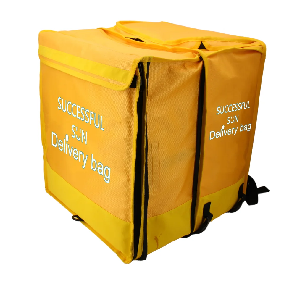 Insulated Food Delivery Bag for Bike Motorcycle Bicycle Waterproof Insulation Backpack Thermal Pizza