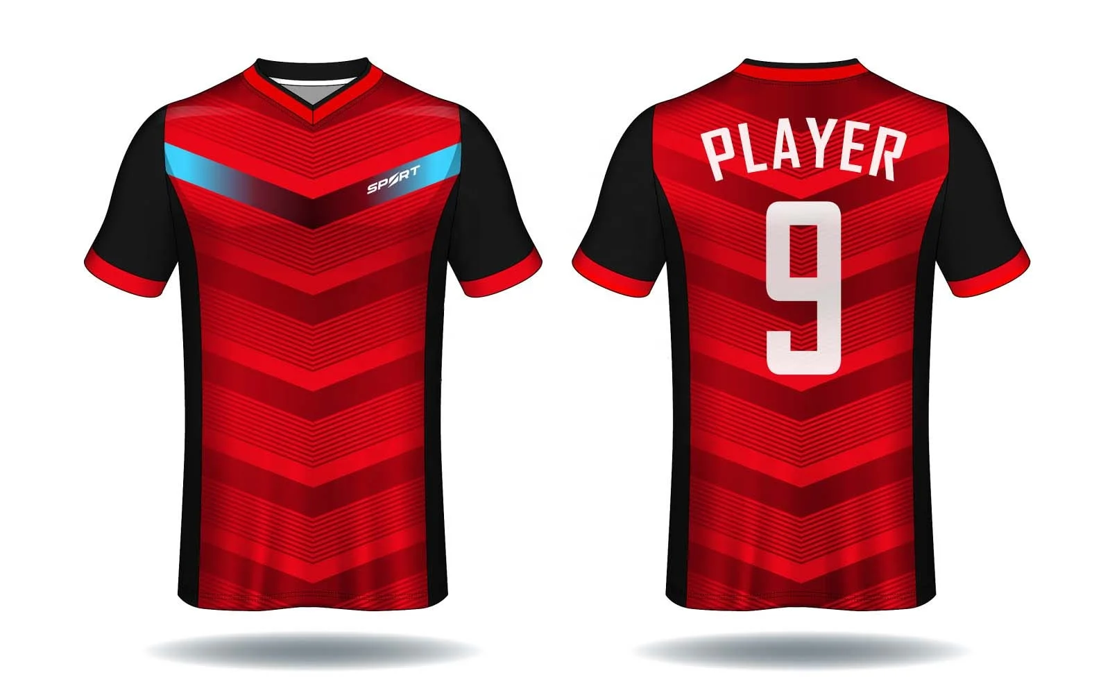 Polyester Sublimation Retro Yellow Custom Soccer Jersey Set High Quality Football Sportswear