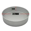 12" Dia x 3"H