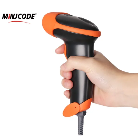 MJ2818 Scanner Reader with Barcode Scanner  and Portable  2d Wired Barcode Scanner