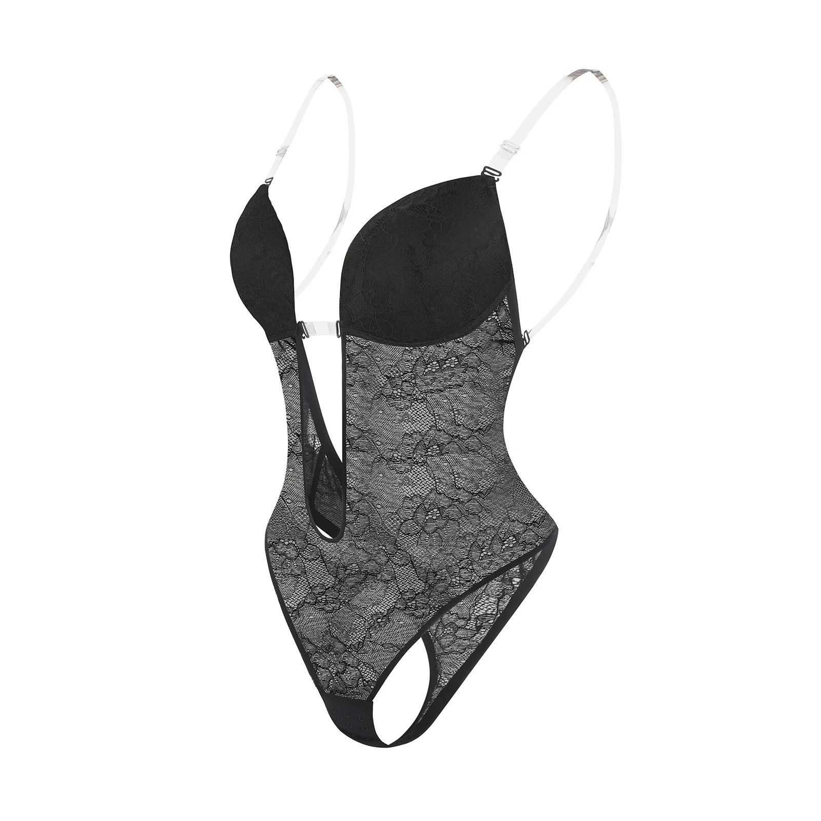 Custom Service Seamless Backless Body Shaper Bra Plus Size Onepiece