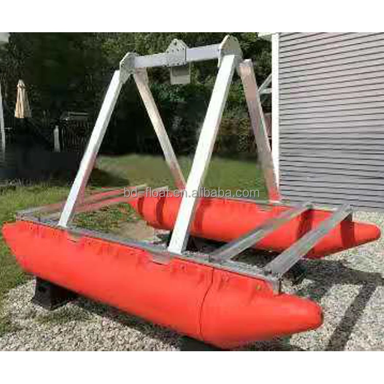 18" WIDE HDPE PLASTIC PONTOONS FLOATS PONTOON BOAT FLOATS WORK BARGE FOR MARINE DOCK