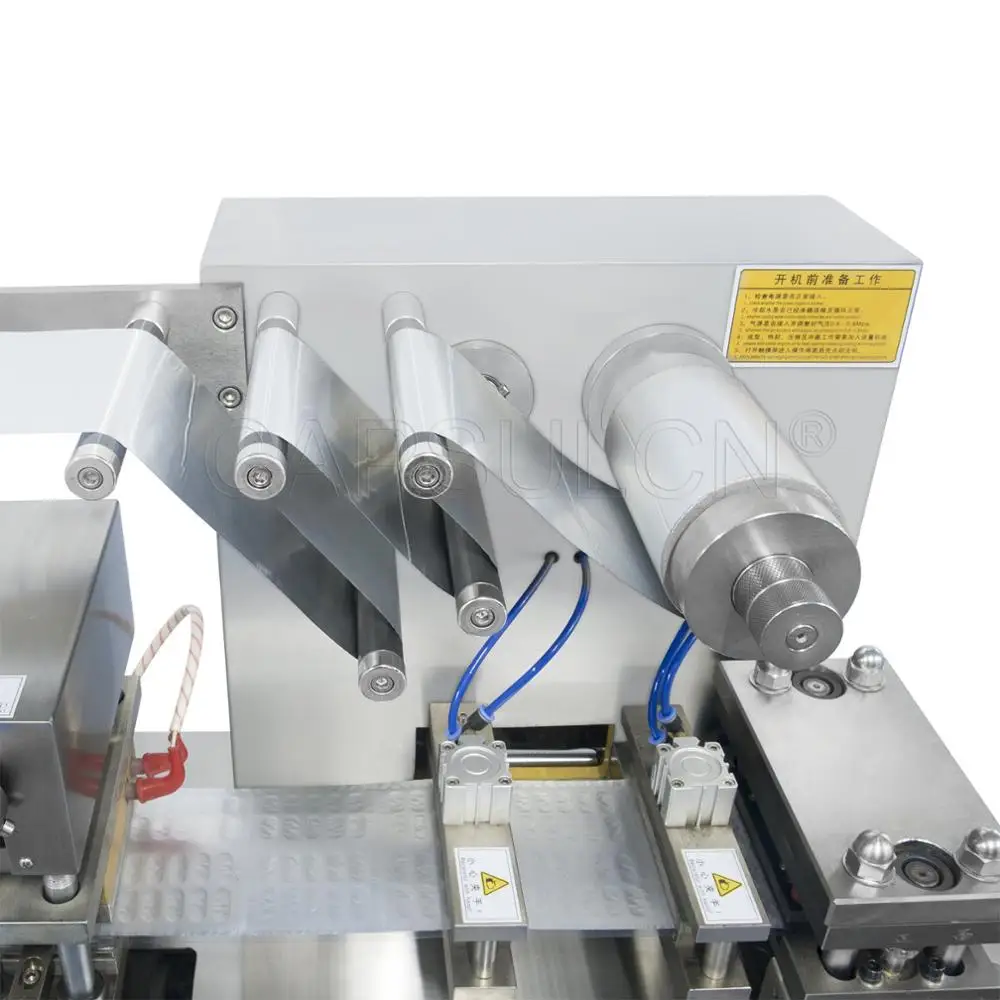 Dpp 80 мини медицинская пленочная машина для блистерной упаковки капсул из алюминия и ПВХ