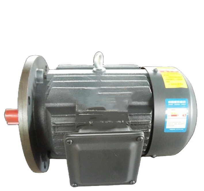 Small Power 3 Phase AC Electric Exhaust Fan Motor 0.55KW 0.75KW 1.5 Kw 2.2kw 3kw 1400rpm Custom Made Single-phase Motor 1 Set