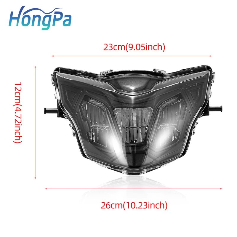 Передняя светодиодная фара мотоцикла для Yamaha LC135