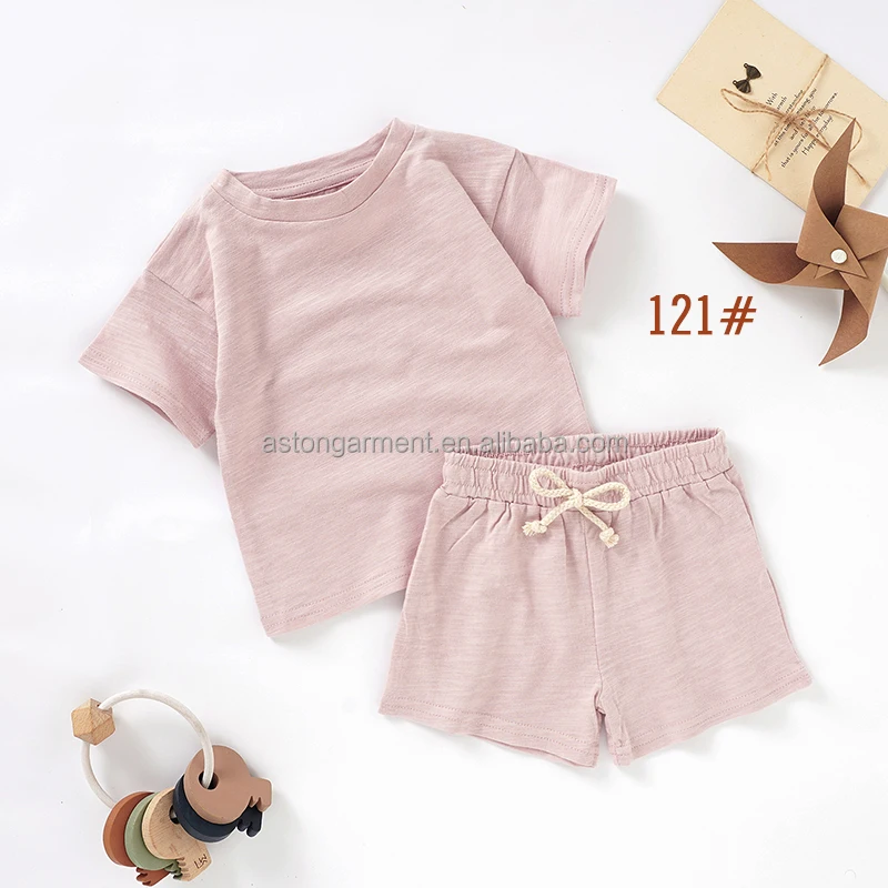 Wholesale 100% Organic Cotton Baby Clothing Set,Summer Baby Clothes ...