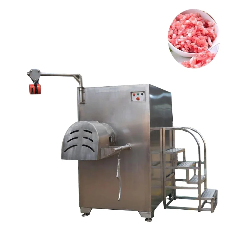 Huge Industrial Meat Grinder High Efficiency 500kg/h Industrial