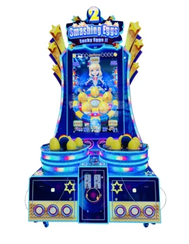 Popular Fun High Yield Amusement Arcade Tickets Redemption Game Machine Smashing Eggs 2