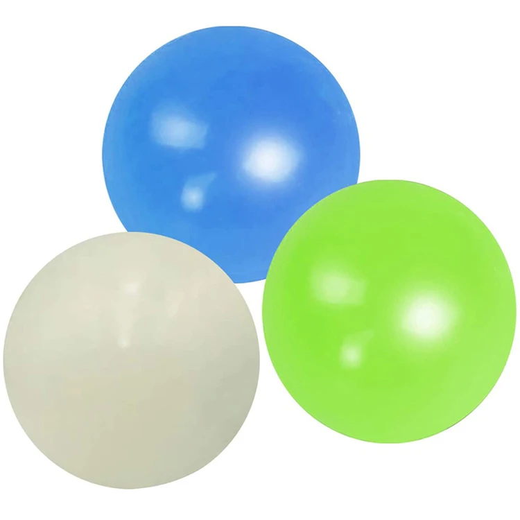 stick wall ball sticky ball catch throw ball glob novelty for