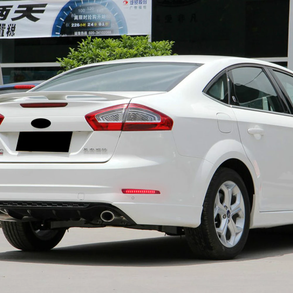 For Ford Mondeo Fusion 4 2011 2012 2013 LED Rear Bumper Reflector Brake Light Car Styling Tail Light Warning Light