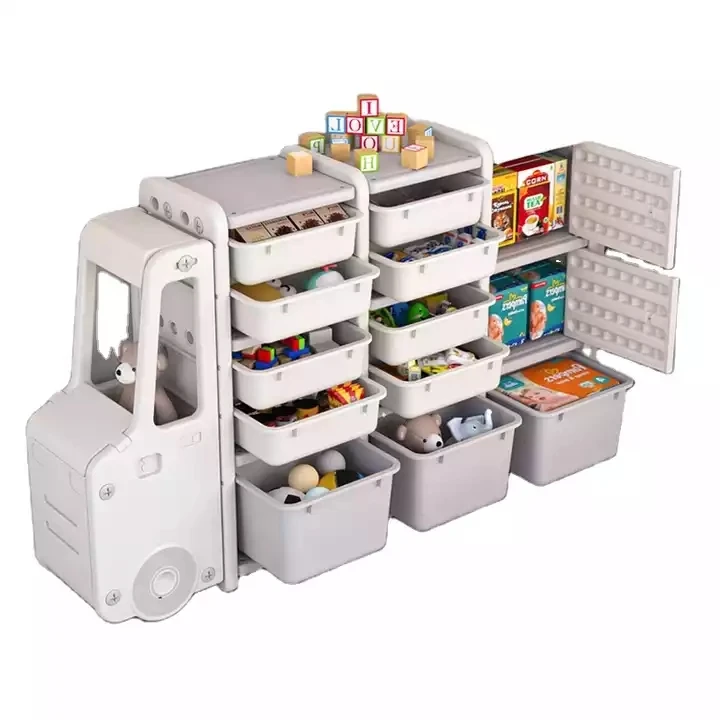 New Kids Furniture Custom Plastic Removable Baby Storage Shelf