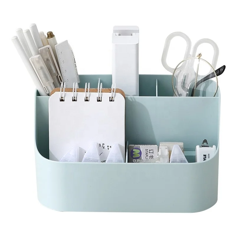 Заводская Прямая поставка Настольный ящик органайзер ведро для хранения канцелярских принадлежностей