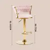Girl pink-high style gold plated foot