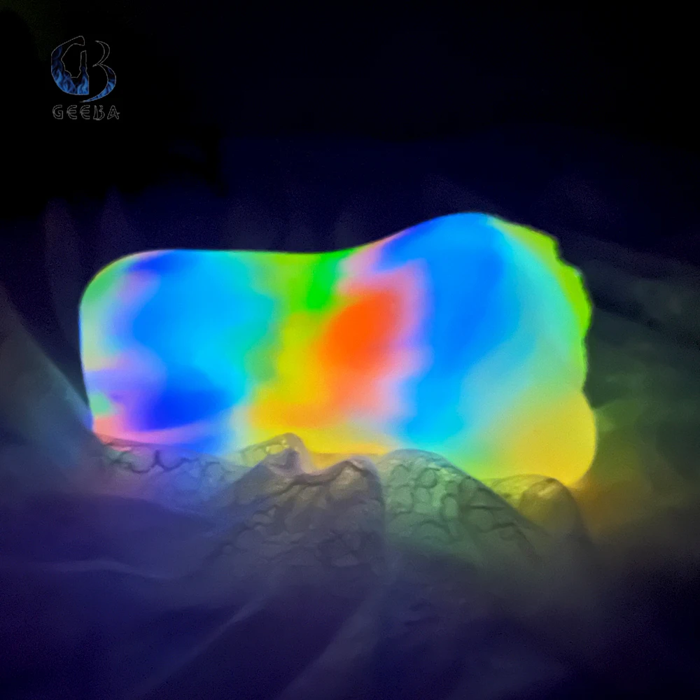 GEEBA Glow in the Dark Dildo Liquid Silicone Male Torso Sex Toy Realistic Vagina Penis Massagers for Men Pocket Pussy Sex Toys