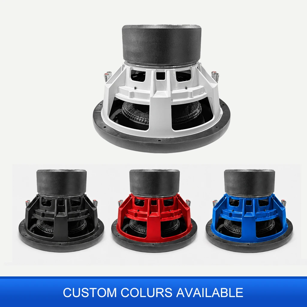 Factory SUB-1010A-1300W 10-Inch 1300W  Universal Fitment Car Audio Subwoofer with Aluminum Basket Dual Coil for Retrofit/Upgrade