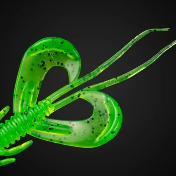 New Design 5cm/1.9g Shrimp Soft Bait Fishing Lure TPR Floating Salted Active Crayfish for Texas Rigs Jig Ned Split Drop Shot – Soft Lure – view 4