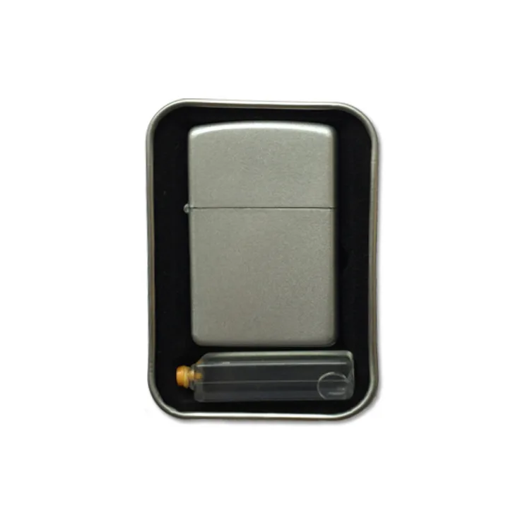 Серебристая/белая/Розовая/зеленая сублимационная Зажигалка без бензина для деловых подарков