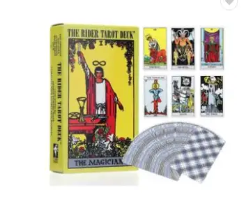 78 Tarot Deck - English Crystal Card Deck Oracle E-guide